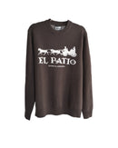 EL PATIO MERINO KNIT SWEATER - DARK BROWN