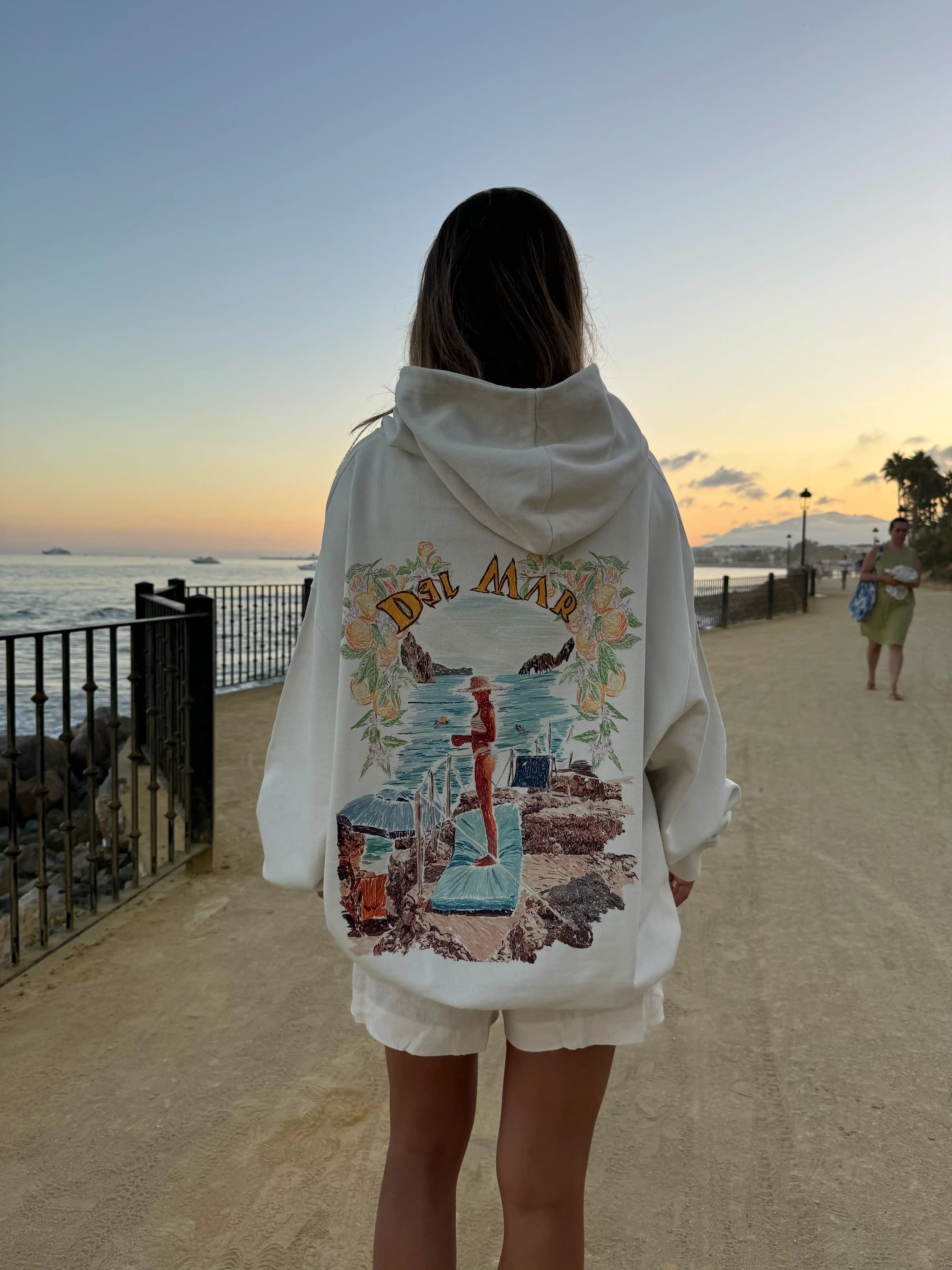 HOODIE (oversize) - DEL MAR