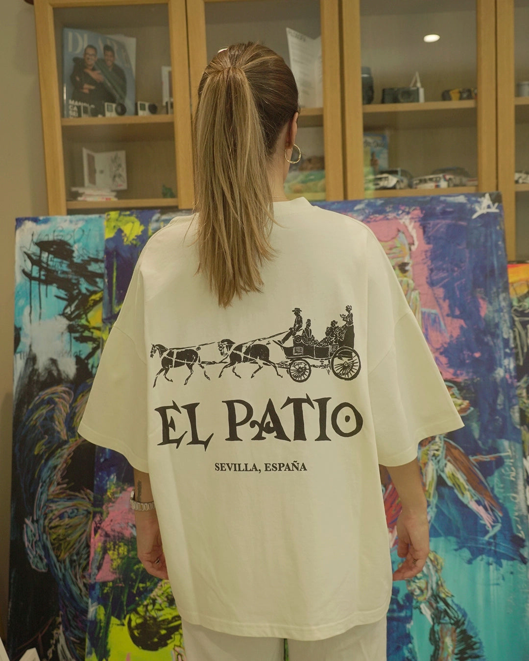 T-SHIRT (boxy oversize) - EL PATIO