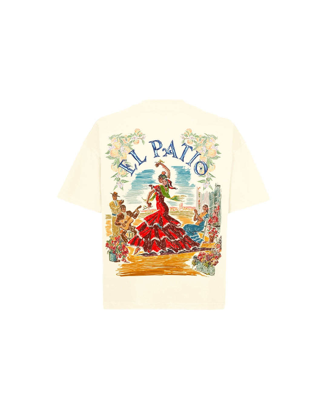 T-SHIRT (boxy oversize) - FLAMENCA