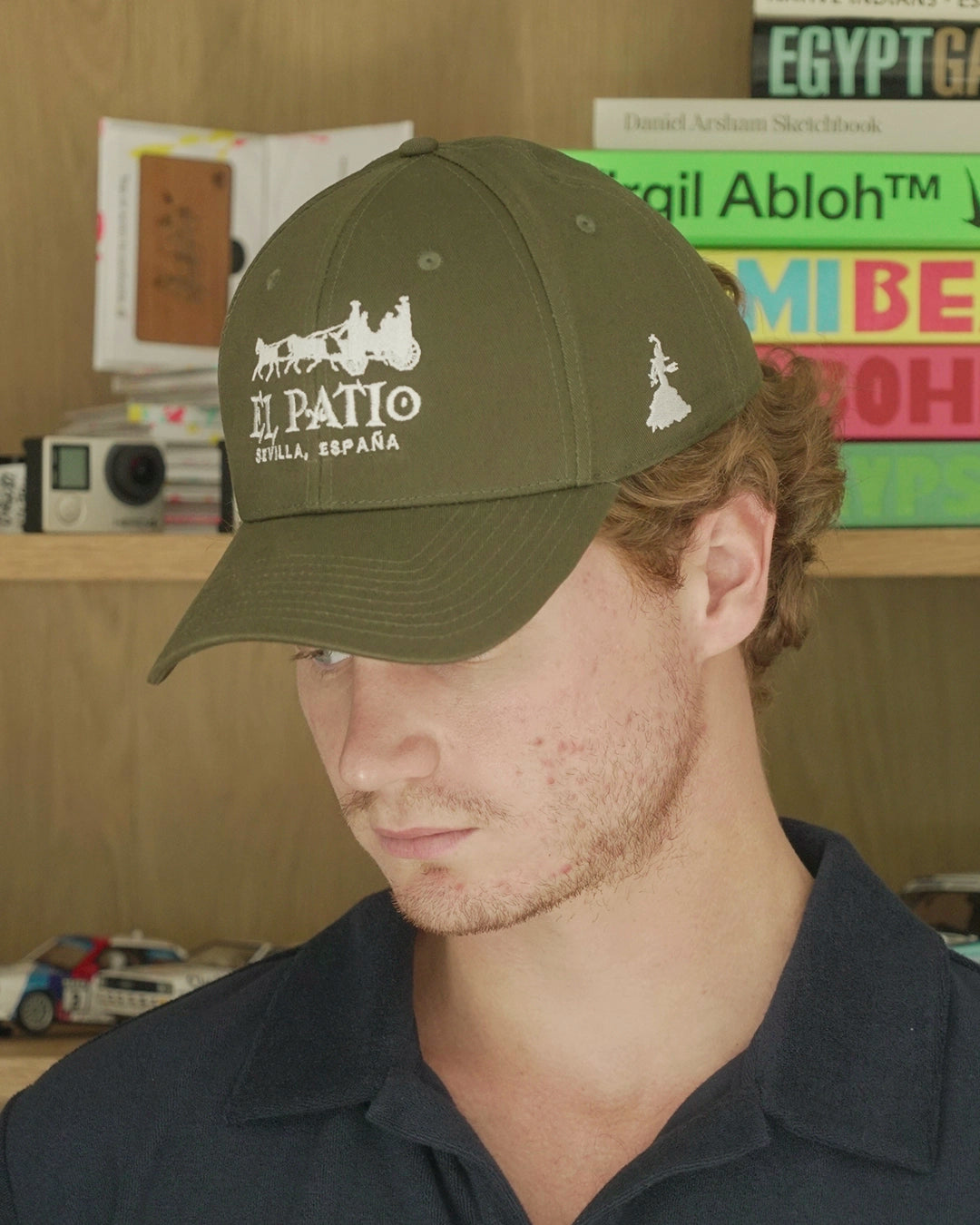 BASEBALL HAT - EL PATIO (olive green)