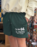 EL PATIO 5 INCH MESH SHORTS - British Green