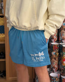 EL PATIO 5 INCH MESH SHORTS - Ice Blue