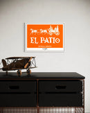 STUDIO PRINT - EL PATIO (ORANGE)