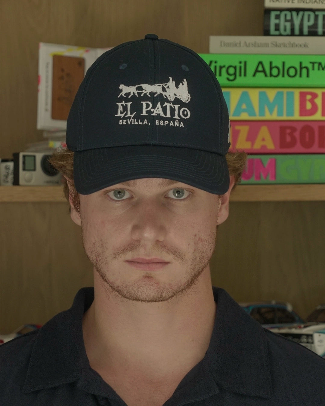 BASEBALL HAT - EL PATIO (navy blue)