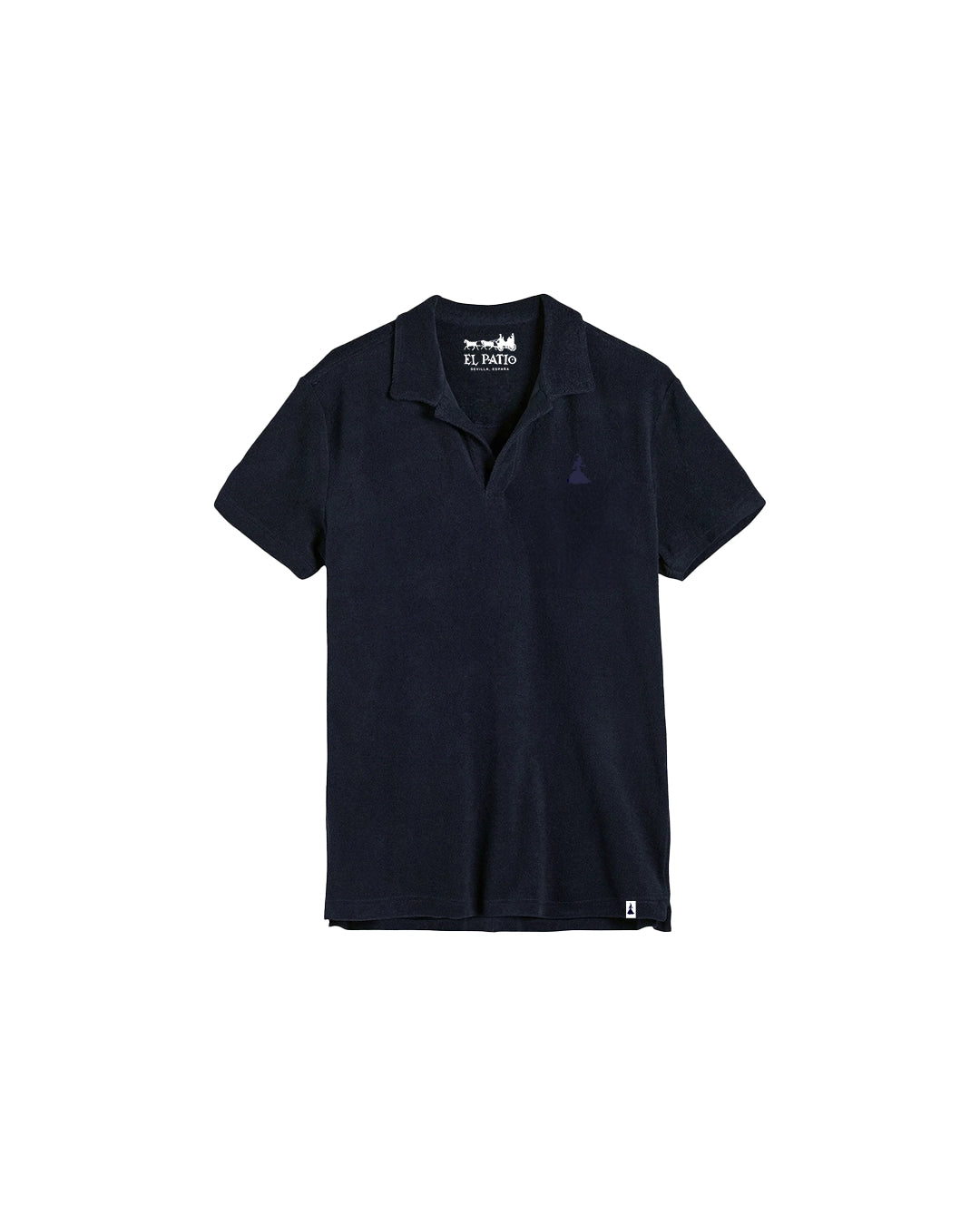 TERRY POLO - NAVY