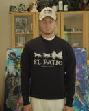 EL PATIO MERINO KNIT SWEATER - NAVY BLUE