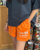 EL PATIO 5 INCH MESH SHORTS - Orange